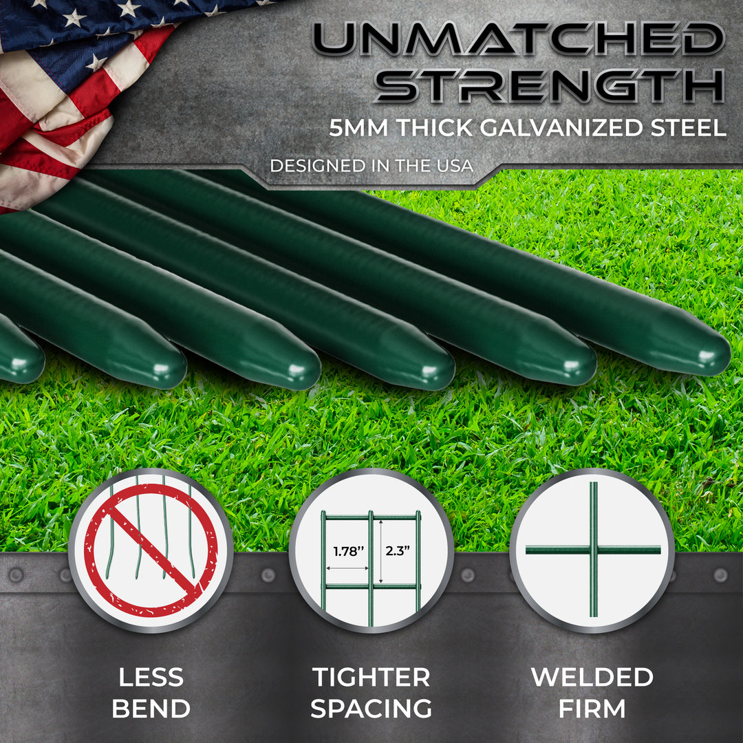 heavy-duty animal barrier fence