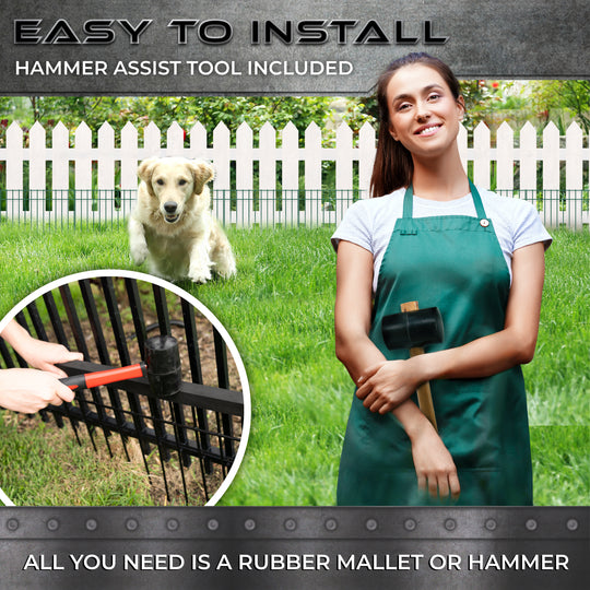 durable animal barrier fence